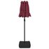 Parasol Dubbel Met Led's 316X240 Cm Bordeaux Rood_