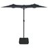 Parasol Dubbel 316X240 Cm Zwart_