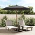 Parasol Met Houten Paal 299X240 Cm Kleurig Antraciet_