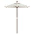 Parasol Met Houten Paal 196X231 Cm Kleurig Zand_