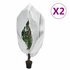 Plantenhoes Met Ritssluiting 70 G/M² 3,14X,5 M 2 3.14 x 2.5 m Wit_