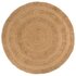 Tapijt Rond Gevlochten Jute 180 cm_