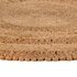 Tapijt Rond Gevlochten Jute 120 cm_