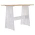 Eettafel Met Bankje Massief Grenenhout Honingbruin En Wit honey brown and white_