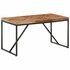 Eettafel Massief Acaciahout En Mangohout 140 x 70 x 76 cm Zwart_