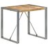 Eettafel Grijs 80 x 80 x 75 cm Ruw mangohout_