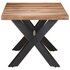 Eettafel Massief Hout Met Honingkleurige Afwerking 180 x 90 x 75 cm_