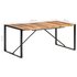 Eettafel Massief Hout Met Sheesham Afwerking 180 x 90 x 75 cm_