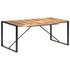 Eettafel Massief Hout Met Sheesham Afwerking 180 x 90 x 75 cm_