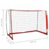 Voetbaldoel 84X9X24,5 Cm Staal 184 x 91 x 124.5 cm_