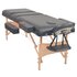 Massagetafel Inklapbaar 3 Zones 10 Cm Dik Zwart_