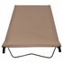 Campingbed 80X60X9 Cm Oxford Stof En Staal 1 Taupe_