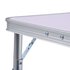 Campingtafel Inklapbaar 60X45 Cm Aluminium Wit_