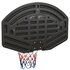 Basketbalbord Polyetheen 90 x 60 x 2 cm Zwart_