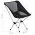 Campingstoelen 2 St Met Draagtas 54X50X65 Cm Aluminium Sonoma Eiken_