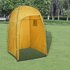 Kampeertoilet Met Tent Draagbaar 10 + 10 L Geel_