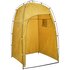 Kampeertoilet Met Tent Draagbaar 10 + 10 L Geel_