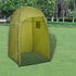 Kampeertoilet Met Tent Draagbaar 10 + 10 L Groen_