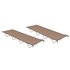 Campingbedden 180X60X19 Cm Oxford Stof En Staal 2 Taupe_