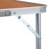 Campingtafel Inklapbaar Aluminium 180 x 60 cm Bruin_