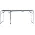 Campingtafel Inklapbaar Aluminium 180 x 60 cm Grijs_