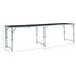 Campingtafel Inklapbaar Aluminium 240 x 60 cm Grijs_