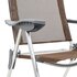 Campingstoelen Inklapbaar Aluminium 4 Bruin_