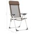 Campingstoelen Inklapbaar Aluminium 4 Bruin_