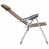 Campingstoelen Inklapbaar Aluminium 2 Bruin_