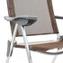 Campingstoelen Inklapbaar Aluminium 2 Bruin_