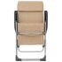 Campingstoelen Inklapbaar Aluminium Wit 4 crème_