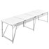 Camping Inklapbaar En Verstelbaar Aluminium Wit 240 x 60 cm Tafel_