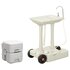 Campingtoilet En Wasbak Draagbaar 41.5 x 36.5 x 42 cm + 72 x 42 x 103 cm_