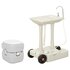 Campingtoilet En Wasbak Draagbaar 72 x 42 x 103 cm + 41.5 x 36.5 x 42 cm_