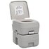 Campingtoilet En Wasbak Set Draagbaar 72 x 42 x 103 cm + 41.5 x 36.5 x 42.5 cm_