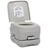 Campingtoilet En Wasbak Draagbaar 72 x 42 x 103 cm + 41.5 x 36.5 x 30 cm_