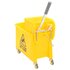 Dweilemmer Met Wringer En Wielen 20 L Polypropeen Geel 43 x 27 x 67 cm_