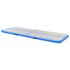 Gymnastiekmat Met Pomp Opblaasbaar Pvc 300 x 100 x 10 cm Blauw_