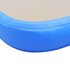 Gymnastiekmat Met Pomp Opblaasbaar Pvc 300 x 100 x 10 cm Blauw_