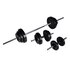 Barbell- En Dumbbellset 30,5 Kg 2 x 5 kg + 6 x 1.25 kg + 4 x 2.5 kg_