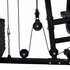 Multifunctionele Home Gym Fitnessmachine Rood_