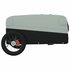 Fietstrailer 30 Kg Ijzer Zwart En 122 x 52.5 x 42.5 cm Grijs_