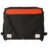 Fietstrailer 30 Kg Ijzer Zwart En 120 x 54 x 44 cm Oranje_