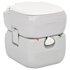 Campingtoilet Draagbaar 22+12 L Hdpe Grijs En Wit_