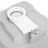 Campingtoilet Draagbaar 20+10 L Hdpe Grijs En Wit_