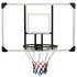 Basketbalbord Polycarbonaat Transparant 106 x 69 x 3 cm_