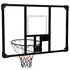 Basketbalbord Polycarbonaat Transparant 106 x 69 x 3 cm_