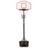 Basketbalstandaard 216-250 Cm Polyetheen Wit_