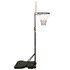 Basketbalstandaard 216-250 Cm Polyetheen Wit_