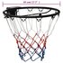 Basketbalring 45 Cm Staal Ø 45 cm Zwart_